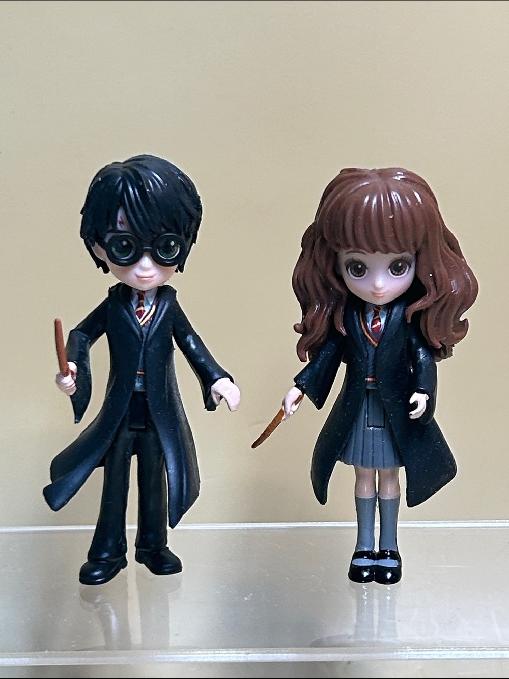 Wizarding World Harry Potter, Magical Minis Collectible Hermione and Harry